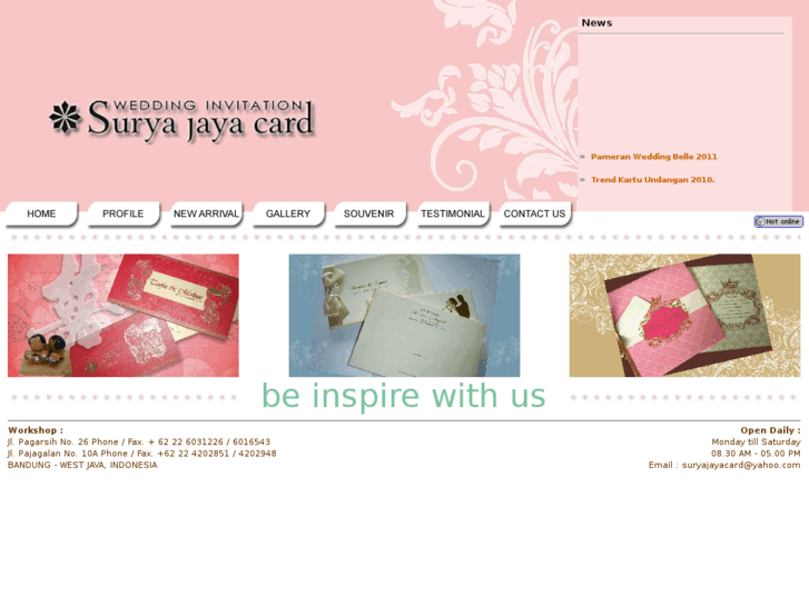 www.suryajaya-card.com