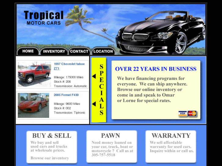 www.tropicalmotorcars.com