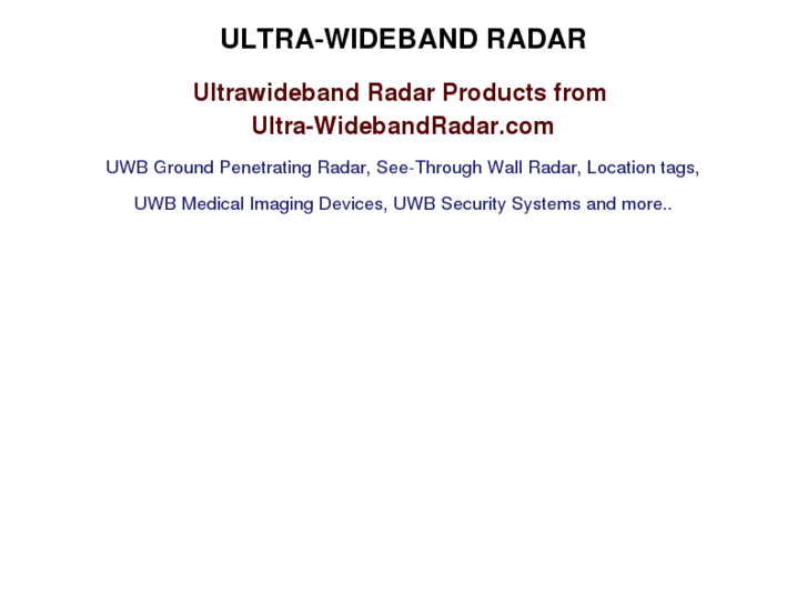 www.ultra-widebandradar.com