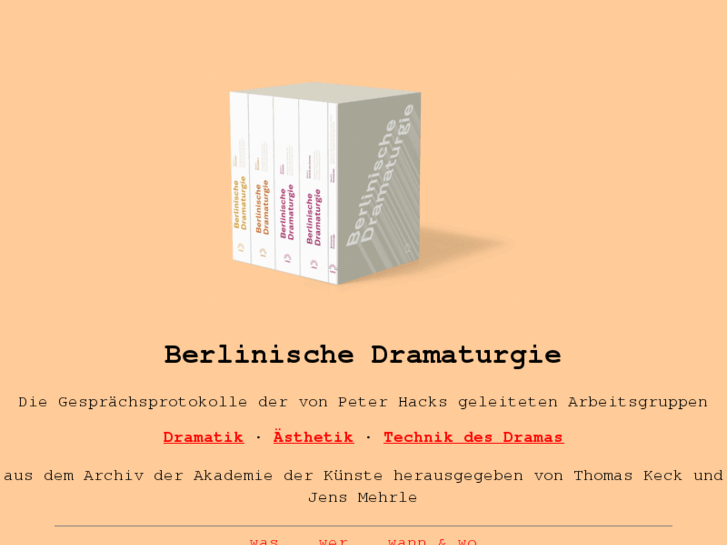 www.berlinische-dramaturgie.org