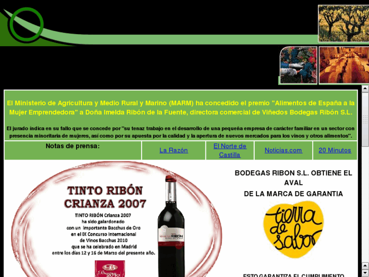 www.bodegasribon.com