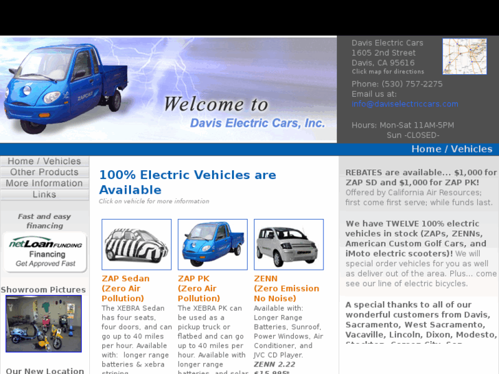 www.daviselectriccars.com