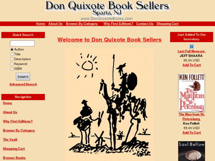 www.donquixotebooks.com