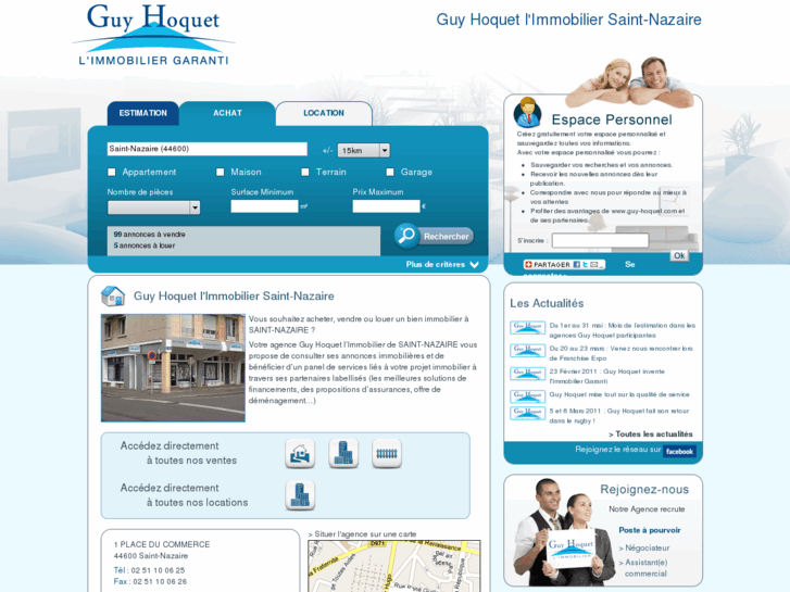 www.guyhoquet-immobilier-saintnazaire.com