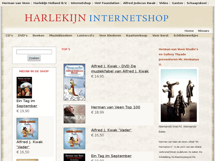 www.harlekijnshop.com