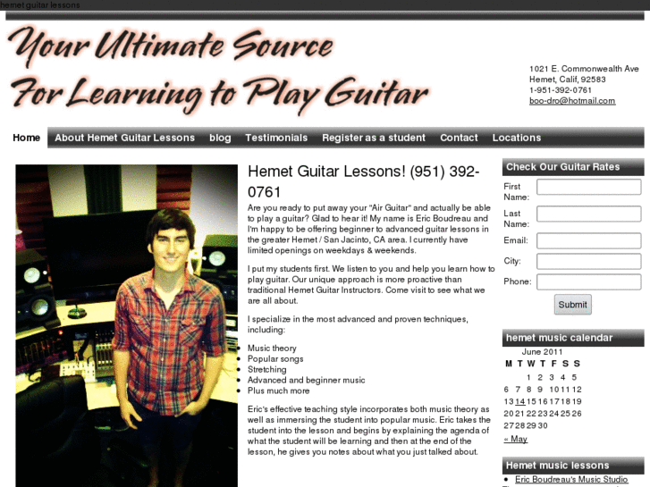 www.hemetguitarlessons.com