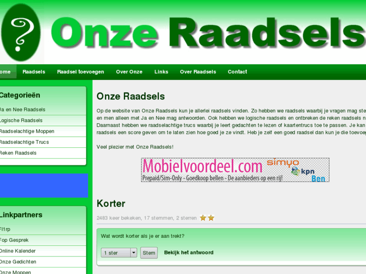 www.onzeraadsels.nl