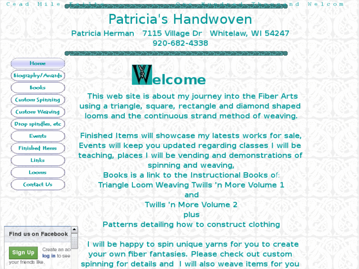 www.patriciashandwoven.com