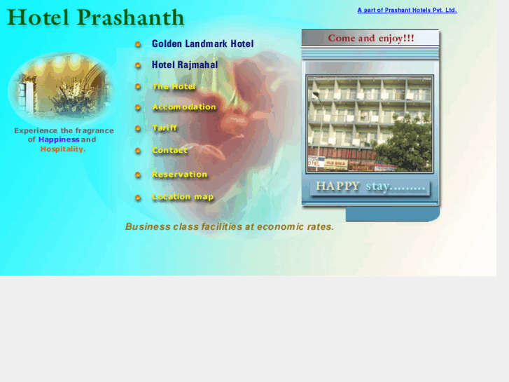 www.prashanth-hotel.com