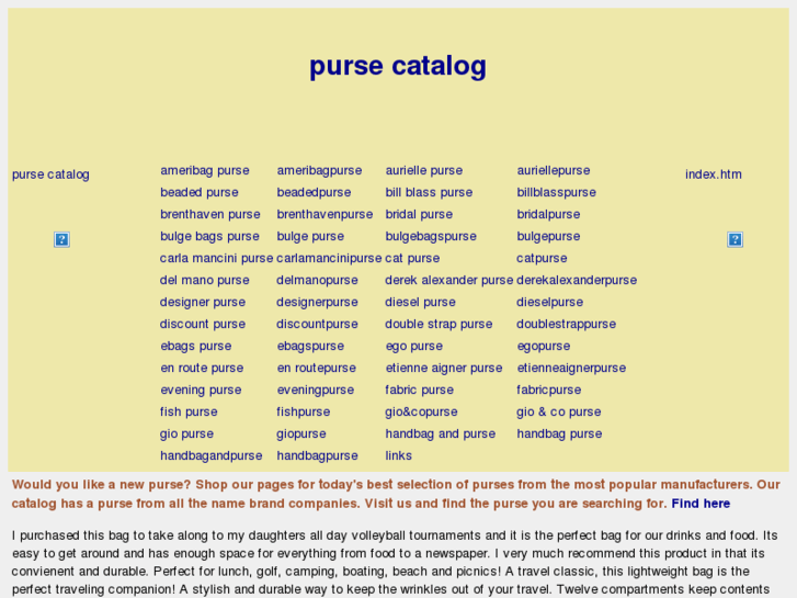 www.purse-catalog.com