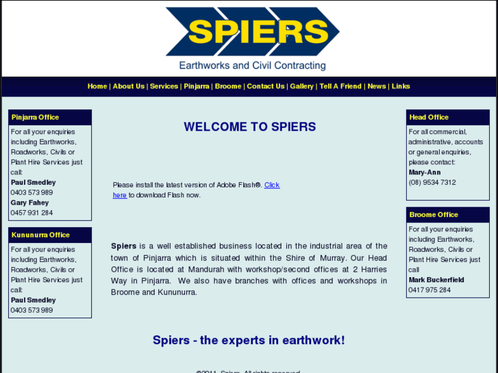 www.spiersearthworks.com