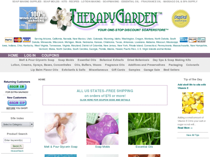 www.therapygarden.com