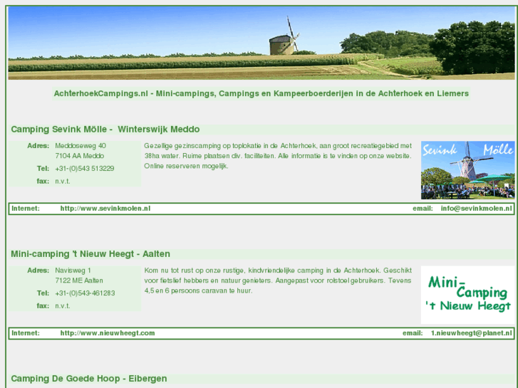 www.achterhoekcampings.nl