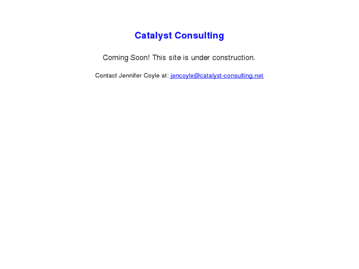 www.catalyst-consulting.net