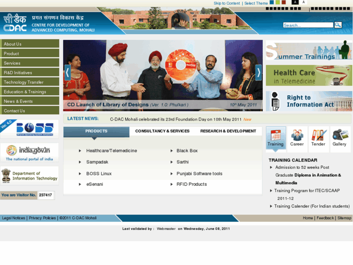 www.cdacmohali.in