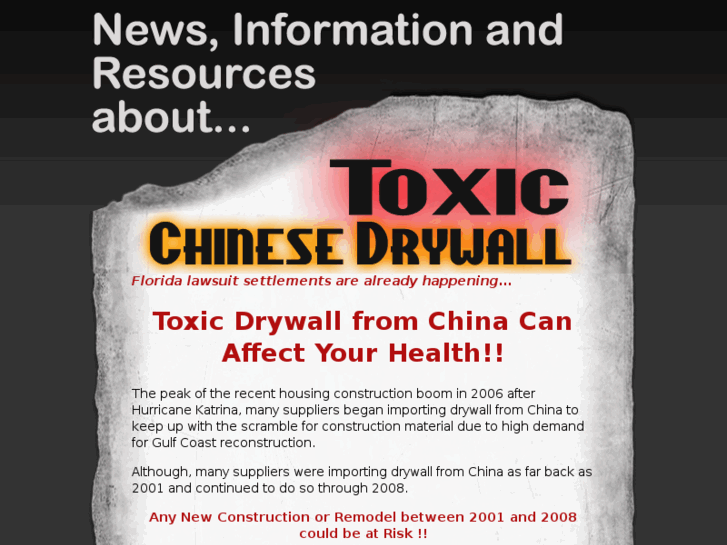 www.chinese-toxic-drywall.com