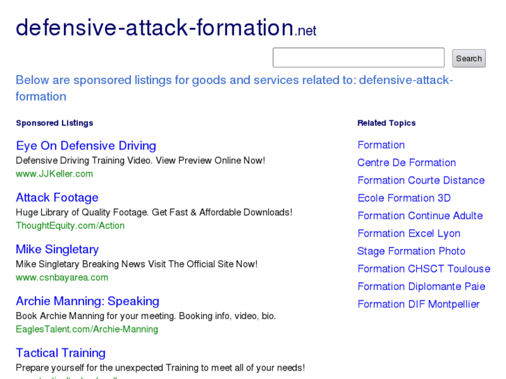 www.defensive-attack-formation.net