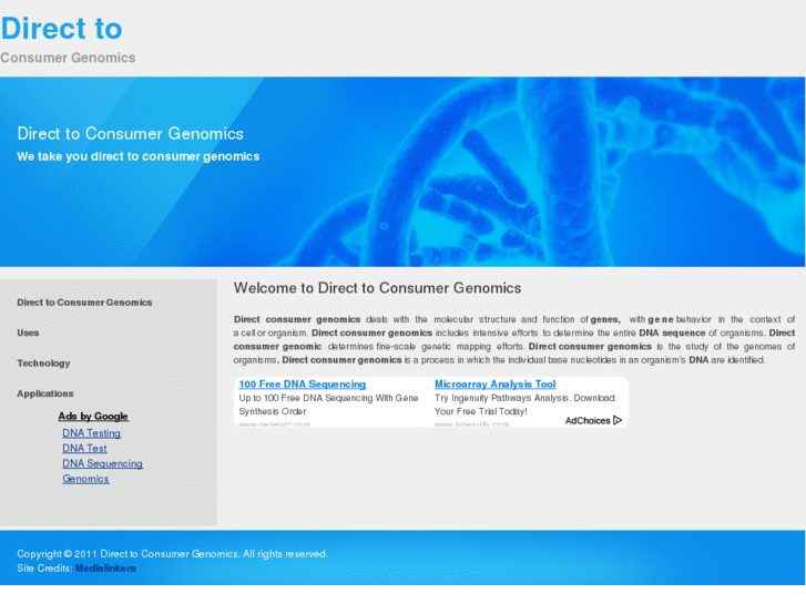 www.directtoconsumergenomics.com