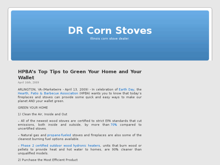 www.drcornstoves.com