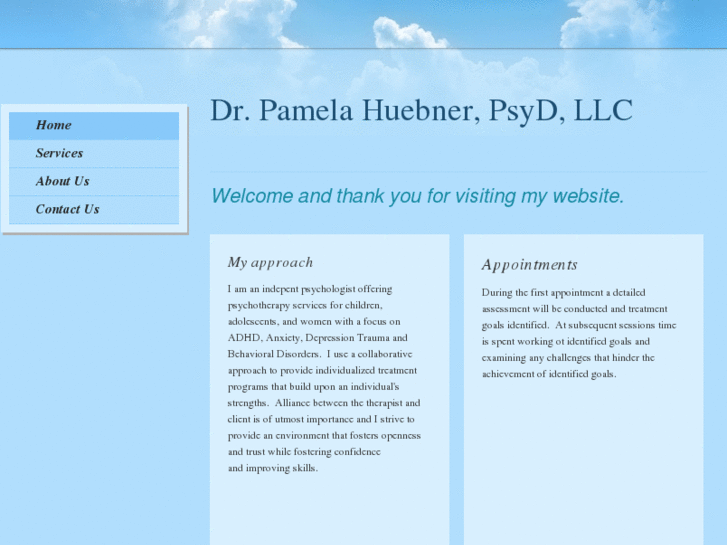 www.drpamelahuebner.com