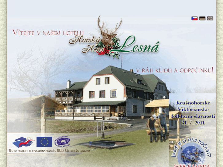 www.horskyhotellesna.cz