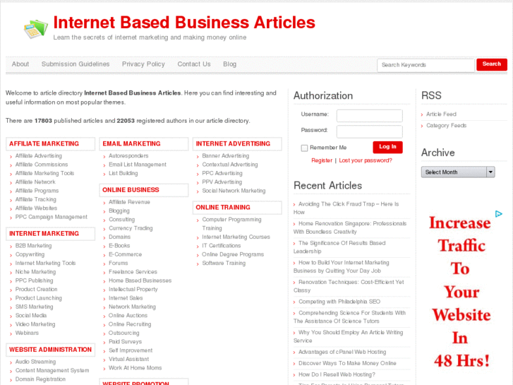 www.internetbasedbusinessarticles.com