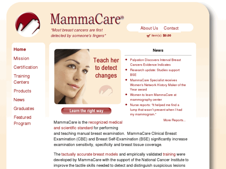 www.mammacare.com