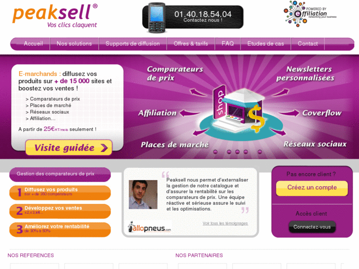 www.peaksell.fr