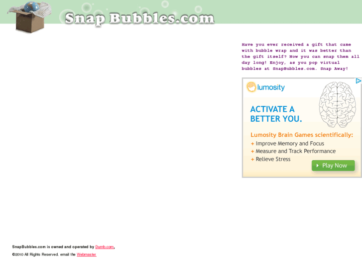 www.snapbubbles.com