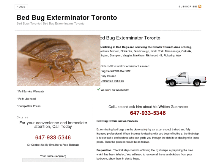 www.torontobedbugexterminator.com