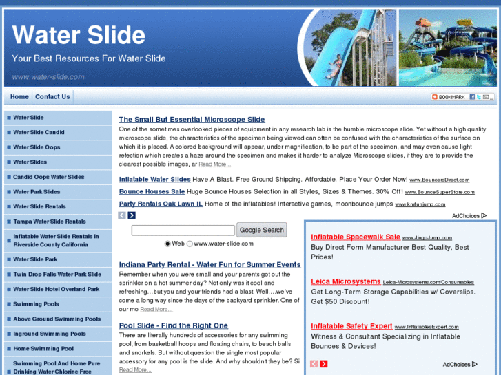 www.water-slide.com