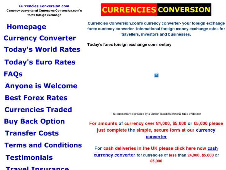 www.currenciesconversion.com