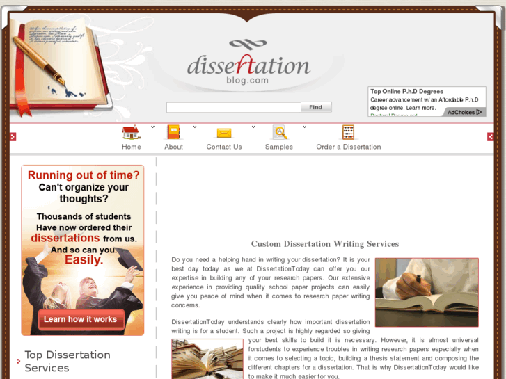 www.dissertationblog.com