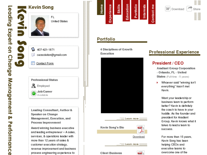 www.kevinsonglive.com