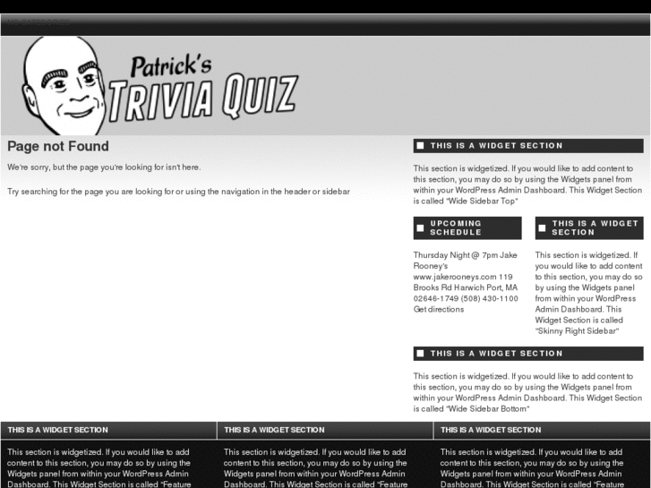 www.patrickstriviaquiz.com