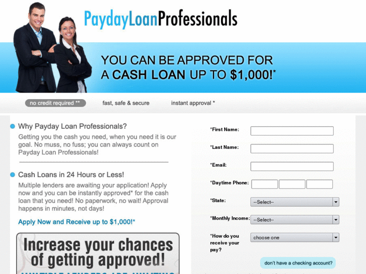 www.paydayloan-professionals.com