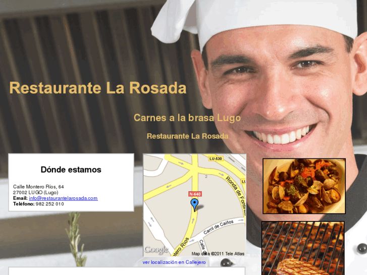 www.restaurantelarosada.com