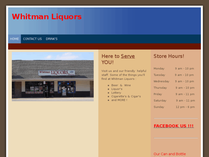 www.whitmanliquors.com
