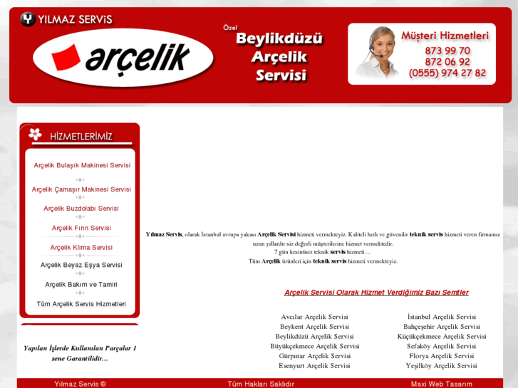 www.beylikduzuarcelikservisim.com