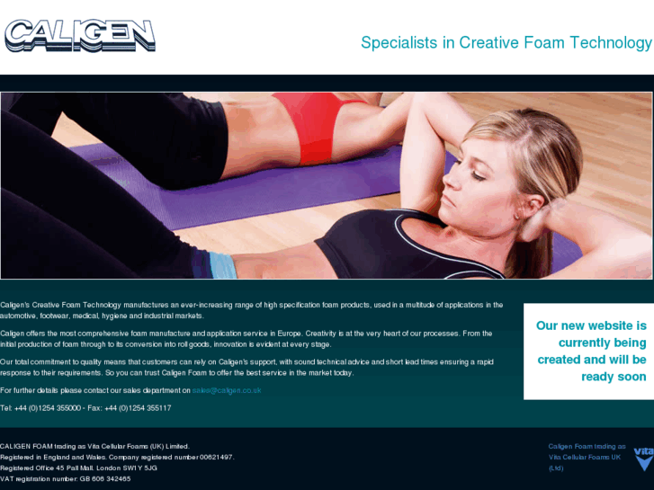 www.caligenfoam.co.uk