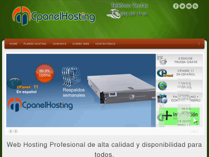 www.cpanelhosting.cl