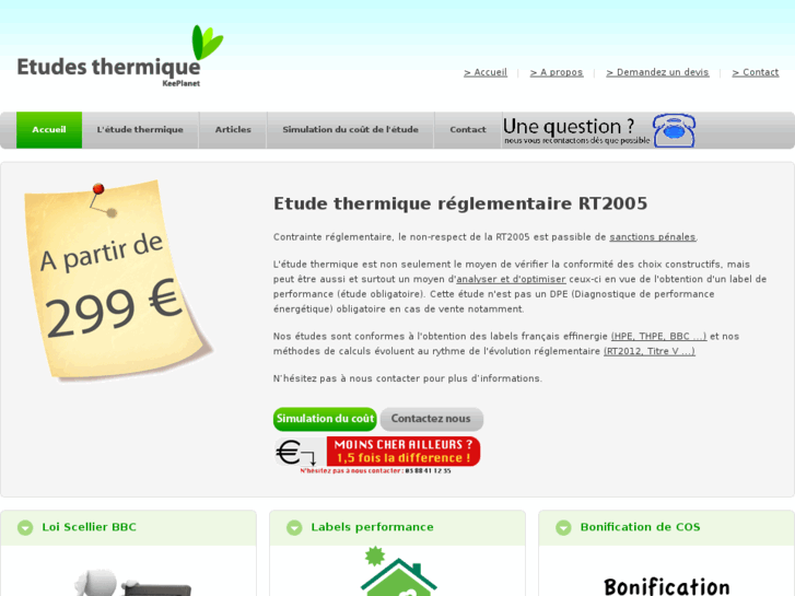 www.etudes-thermique.info