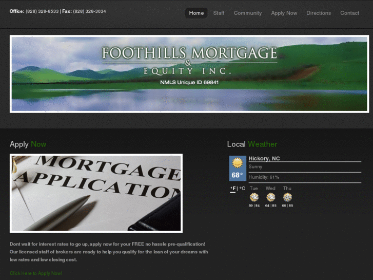 www.foothillsmortgage.com