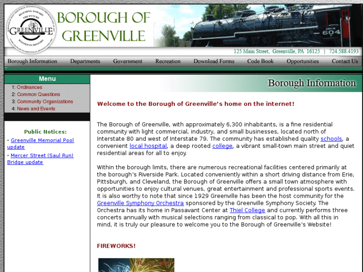 www.greenvilleborough.com