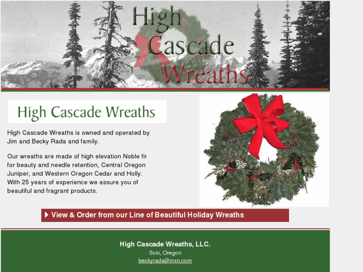 www.highcascadewreaths.com