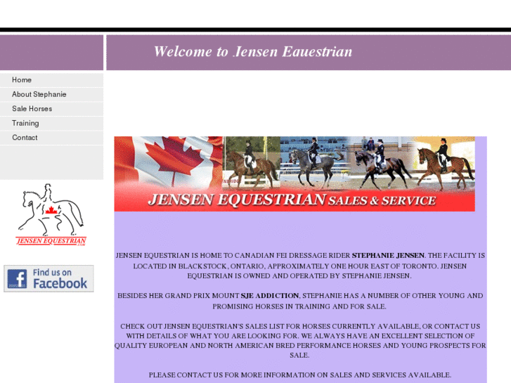 www.jensenequestrian.com