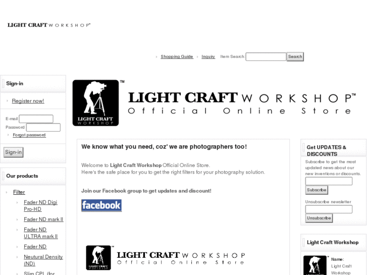 www.lightcraftworkshop-shop.com