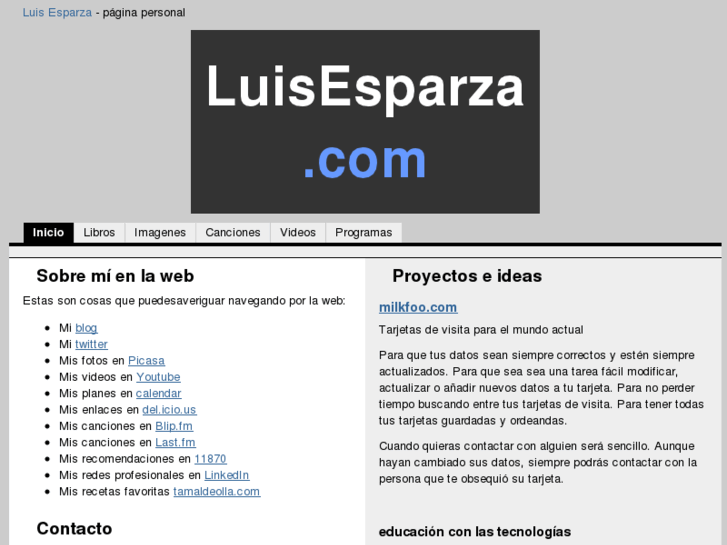 www.luisesparza.com