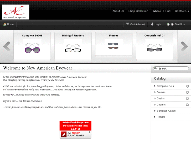www.newamericaneyewear.com