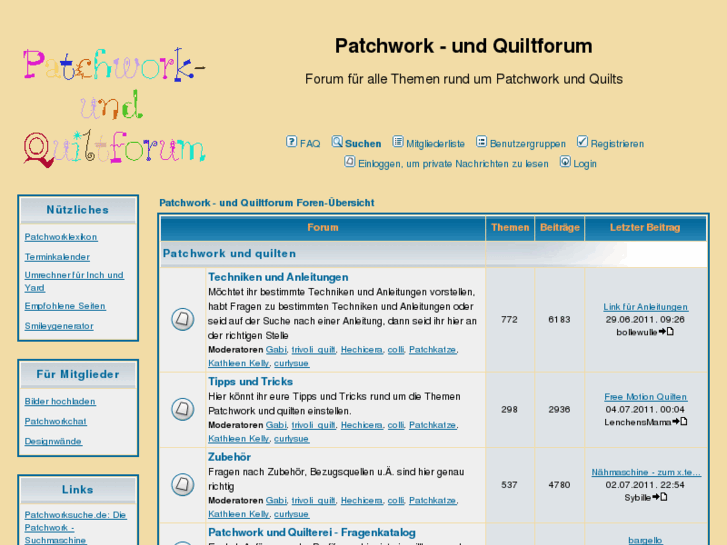 www.patchwork-quilt-forum.de